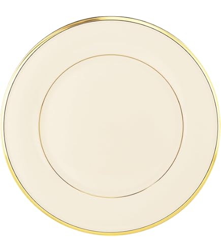 Amazon.com | Lenox Royal Kelly Gold Banded Bone China Dinner Plate